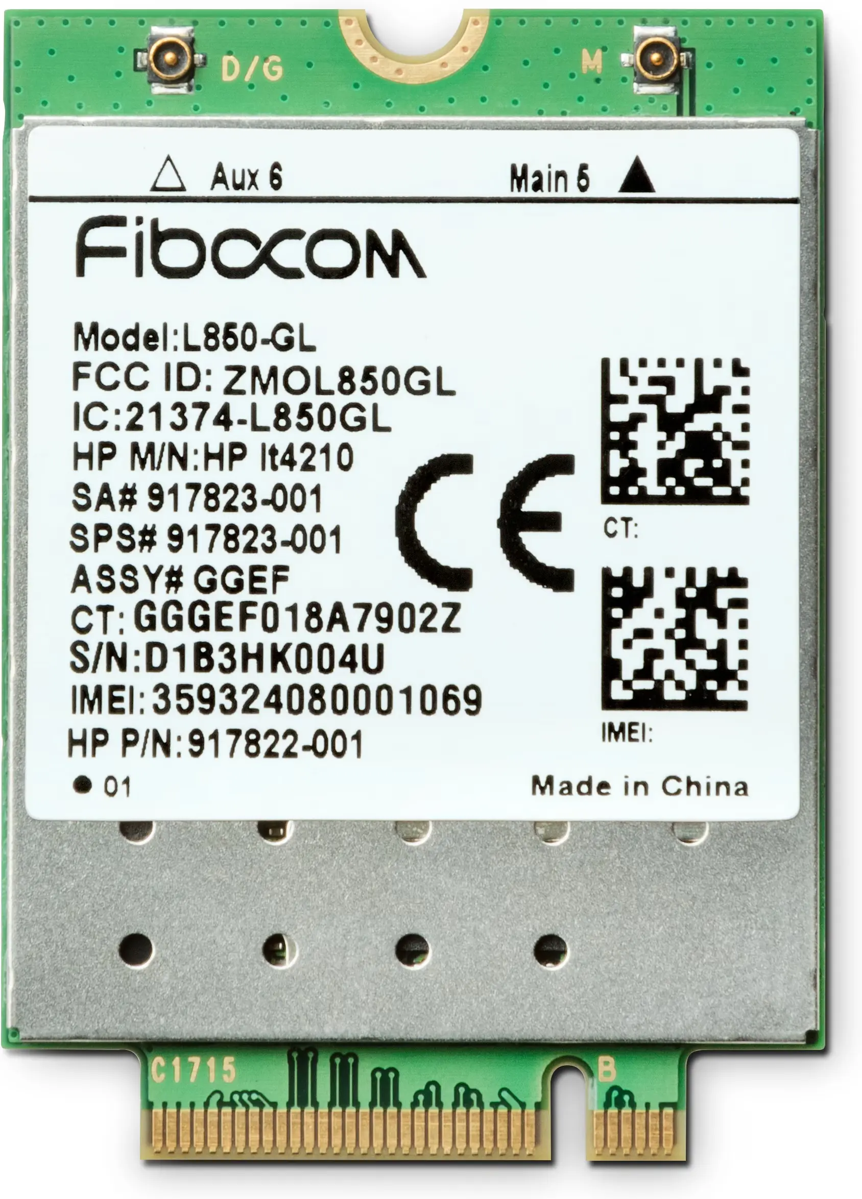 HP XMM 7360 M.2 4G LTE