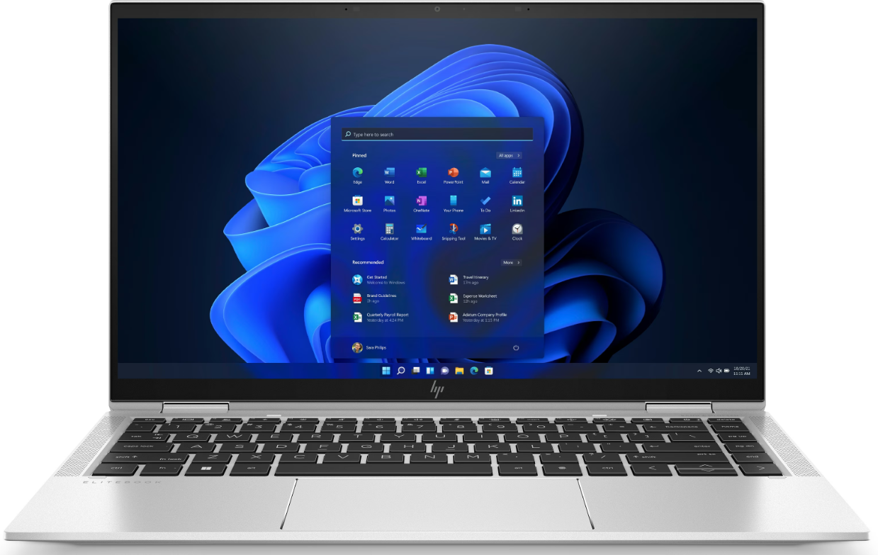Voorzijde HP x360 1040 G8